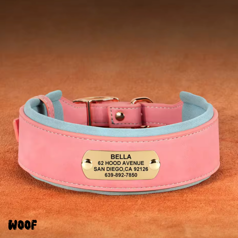 WOOF Classic Leather Collar